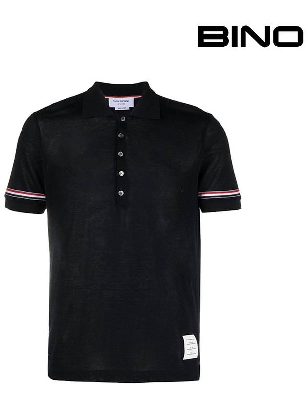 24SS 톰브라운 RWB 트리밍 폴로티 MJP193A