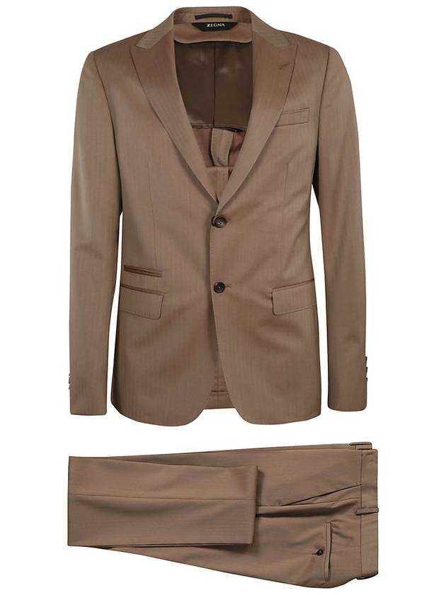 Xacus 싱글 브레스트 투피스 수트