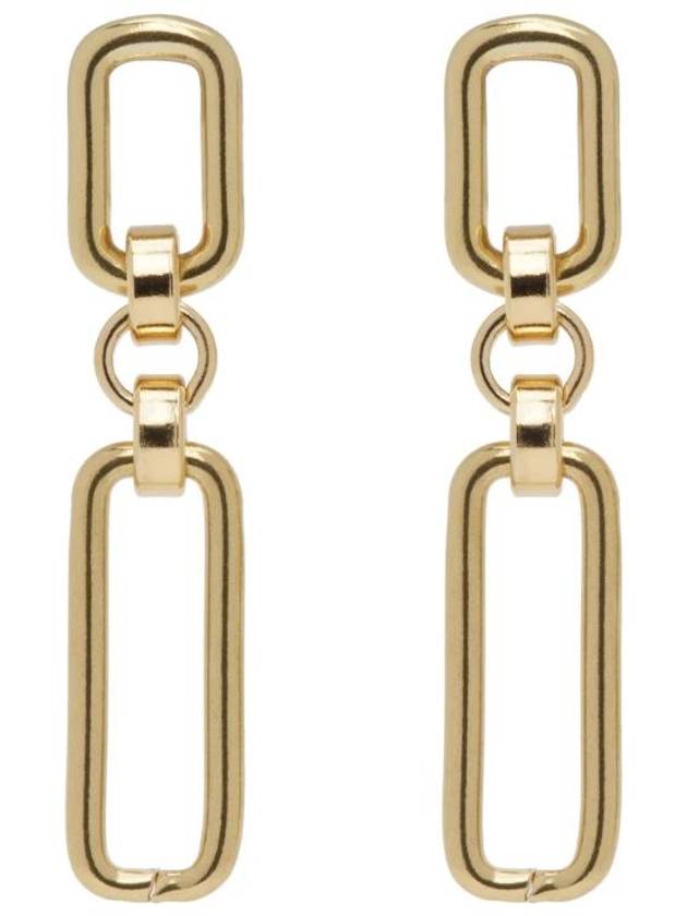 로라 롬바르디 골드 스탠자 이어링 BRASS