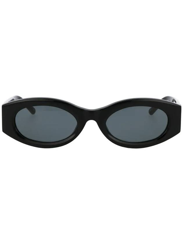 Attico X Linda Farrow 타원형 프레임 선글라스 ATTICO38C1SUN_01