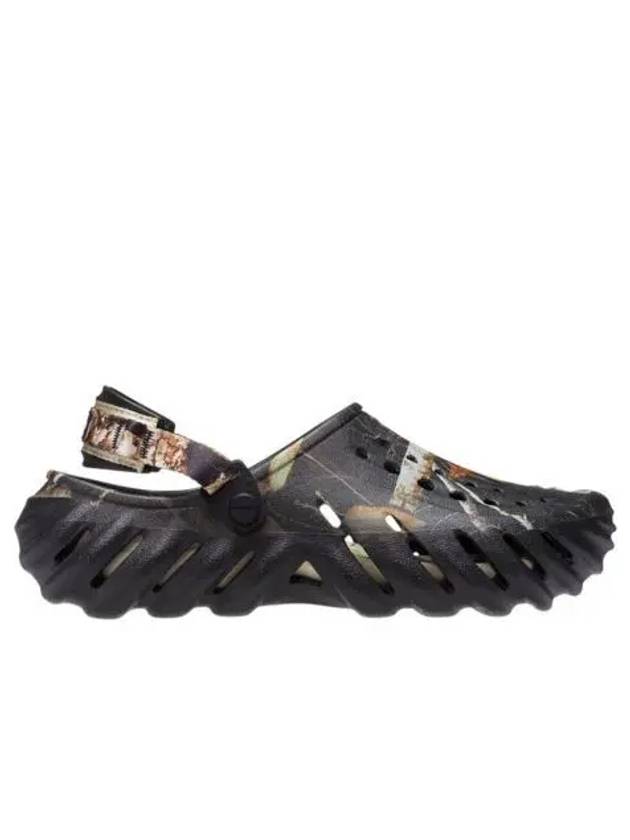 크록스 에코 클로그 리얼 트리 블랙 Crocs Echo Clog Real Tree Black