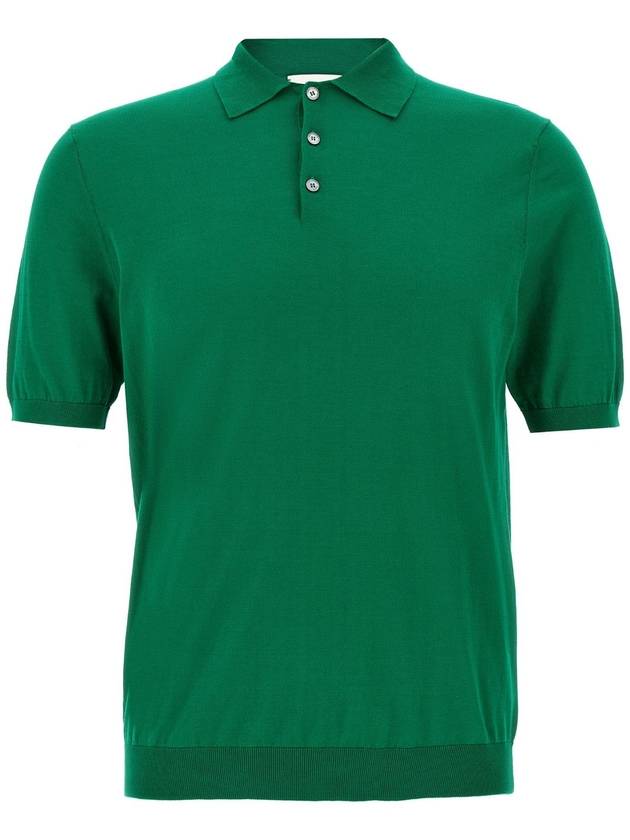 BALLANTYNE 울트라라이트 코튼 폴로 셔츠 B2W00018C2312760