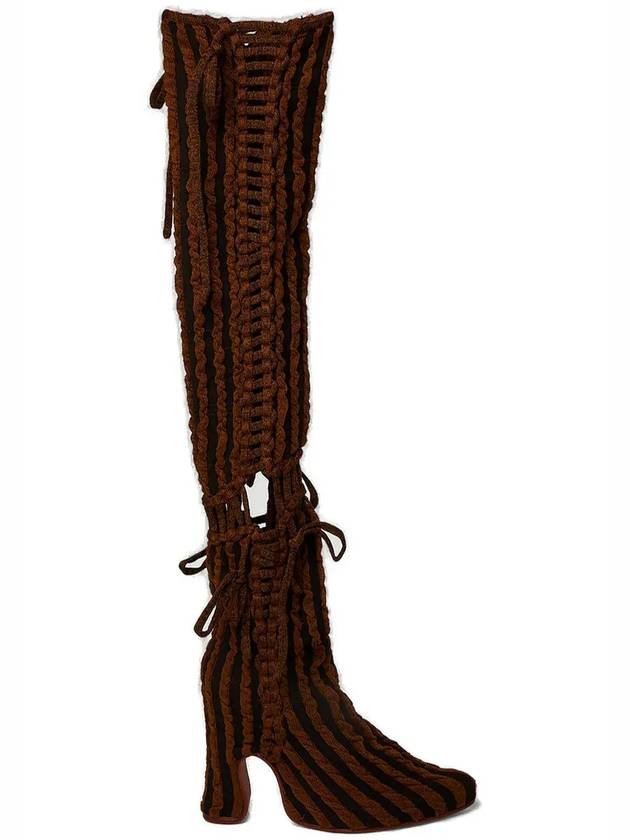 이사 볼더 확장형 니트 부츠 22SH02A_FLINSTONES