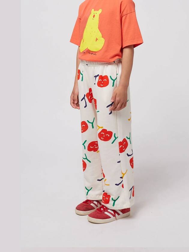 보보쇼즈 25SS 아동 팬츠 Smiling all over jogging pants B125AC080