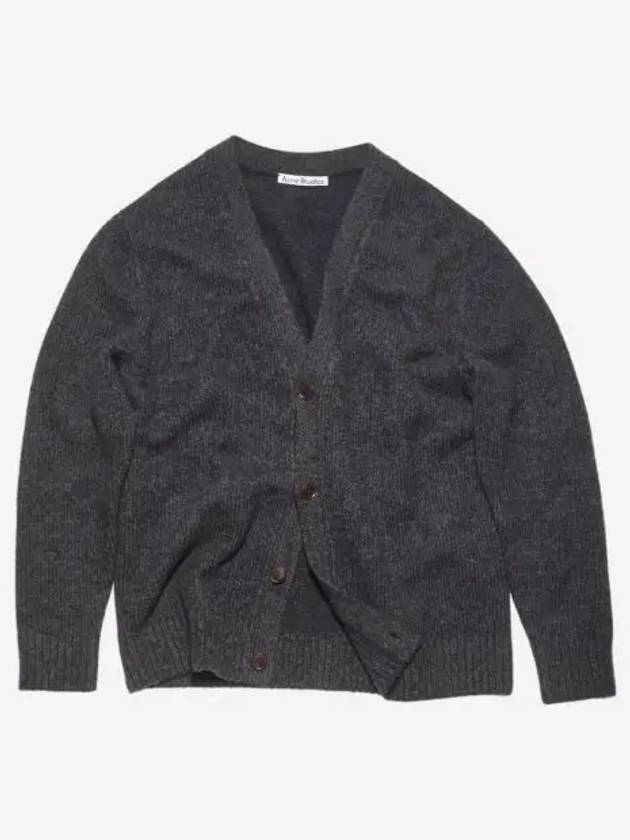 아크네 스튜디오 울 블렌드 가디건 유즈드 블랙 Acne Studios Wool Blend Cardigan Used Black