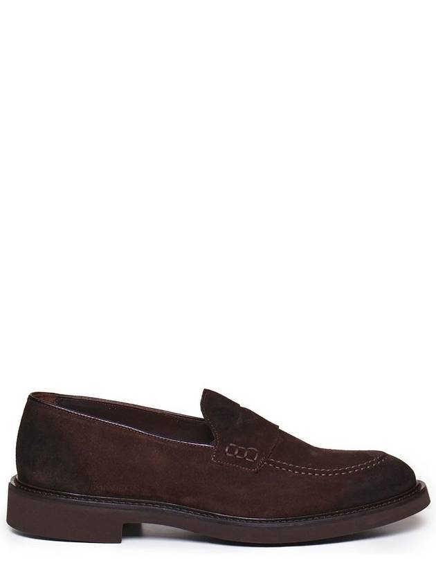 Doucal's Almond Toe 슬립온 로퍼