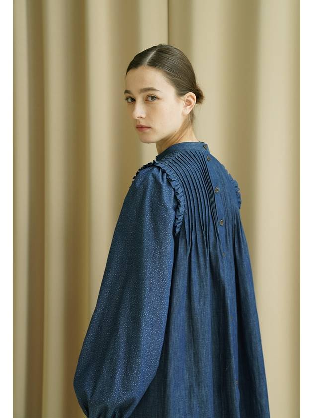 레터스 더티포우스 미니원피스 블루