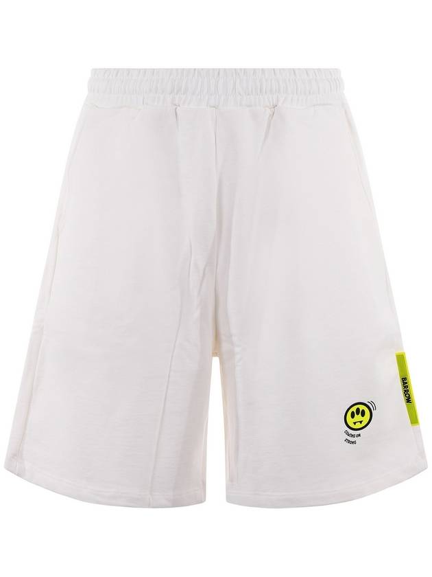 Barrow Cotton shorts with logo