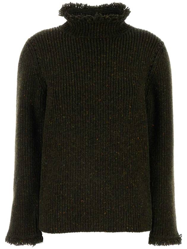 24FW Burberry Melange bottle 그린 울 스웨터 8098792 C1429