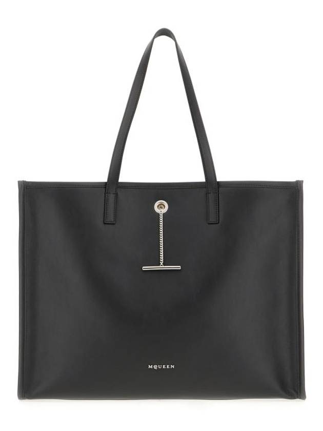 25SS 알렉산더 맥퀸 숄더백 8151841AAUN 1000 BLACK