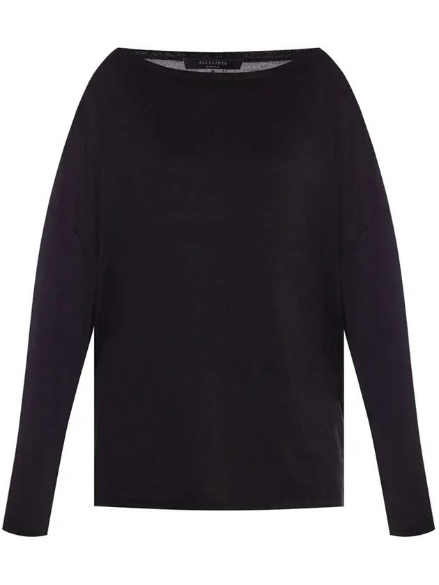 올세인츠 리타 롱슬리브 탑 RITAWM020N_BLACK