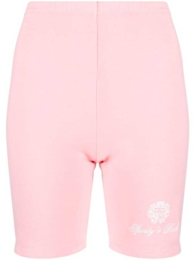 23SS 스포티앤리치 숏팬츠 SH842RO ROSE WHITE