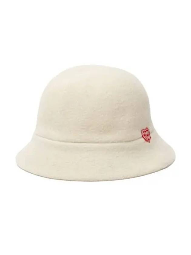 휴먼 메이드 니트 버킷햇 화이트 Human Made Knit Bucket Hat White