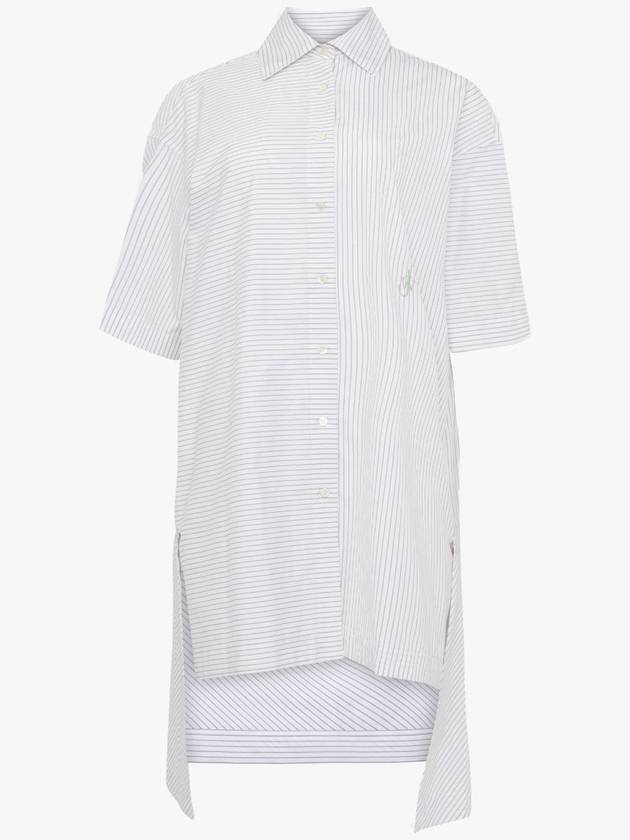 JW Anderson STEPPED HEM SHIRT DRESS