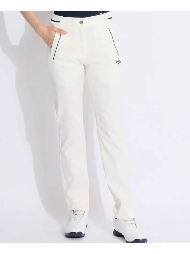 24SS 캘러웨이 여성골프바지 방수 슬림핏 허리밴딩