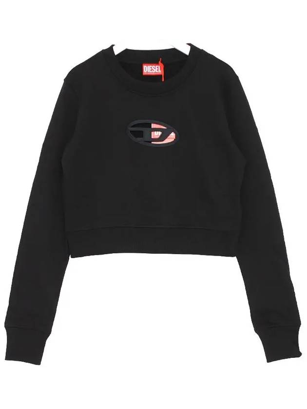 디젤 25SS D패치 F 슬리미 OD 크롭 맨투맨 A09931 0GRAC 9XX