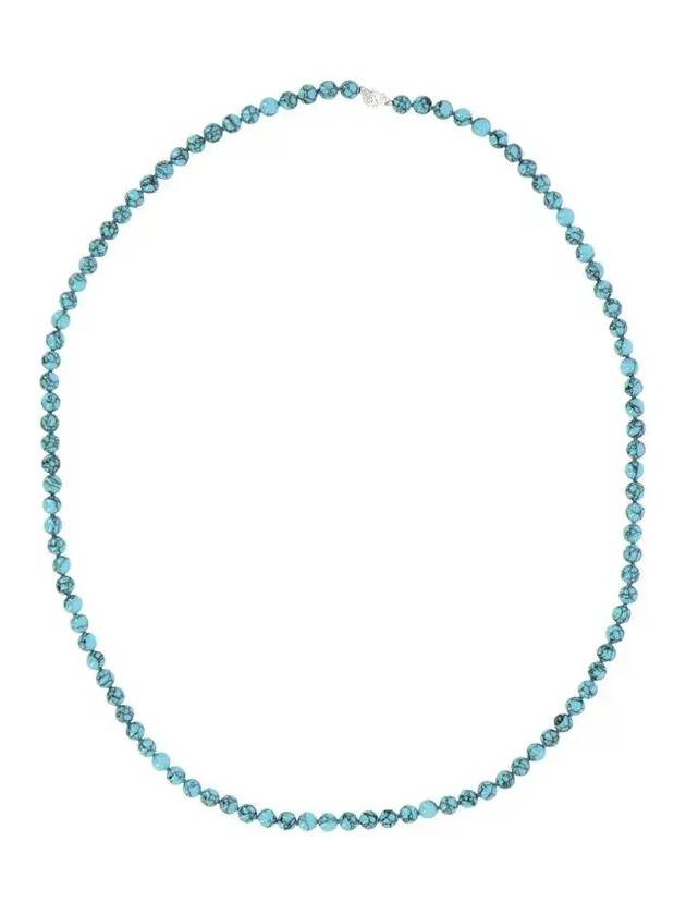 니들스 비즈 장식 목걸이 OT019_BLUE