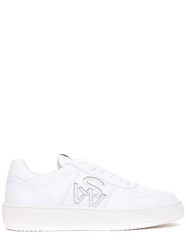 Stuart Weitzman SW 코트사이드 로고 스니커즈 SH305SWCOURTSIDELOGOSNEAKER_CLHWHT