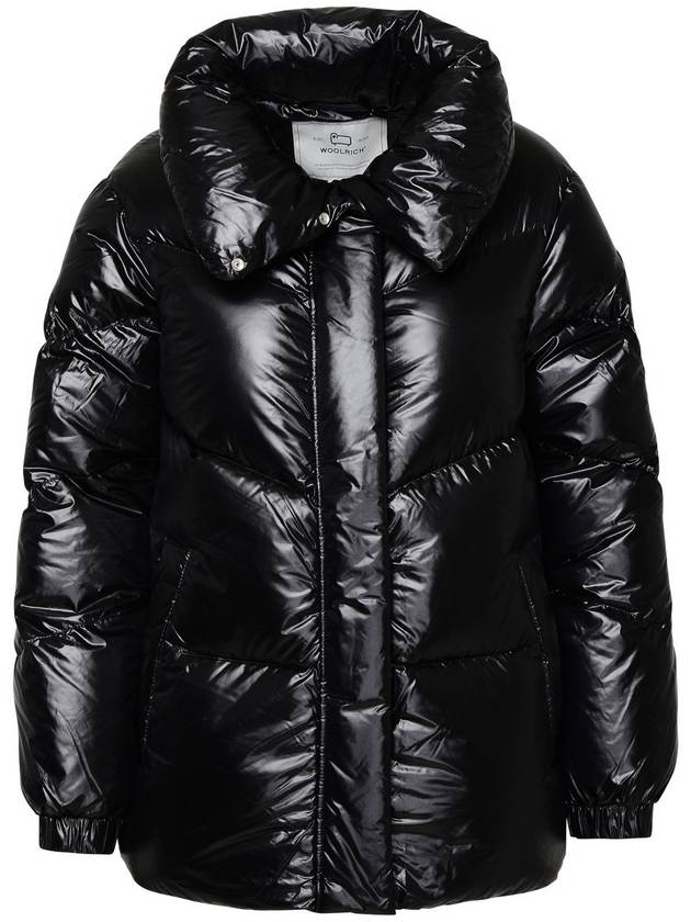 Woolrich Aliquippa down jacket in black nylon