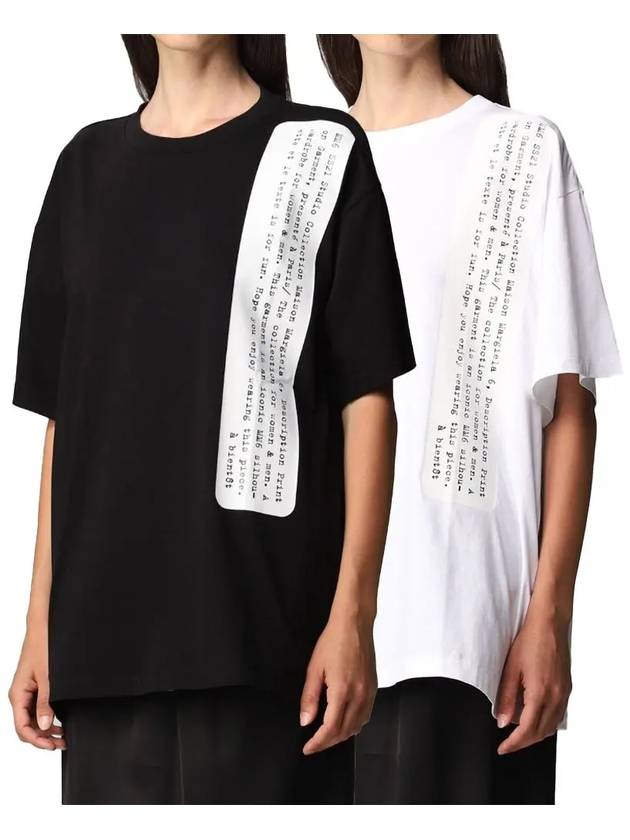 MM6 메종마르지엘라 오버핏 티셔츠 여성용 3컬러S62GD0085 S23588