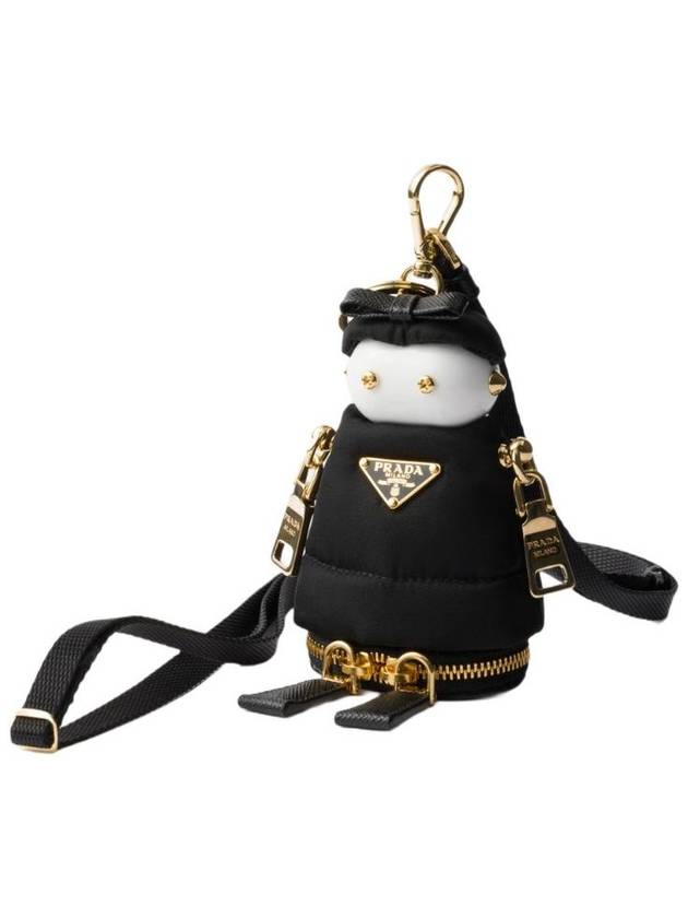 프라다 소프트 로봇 리나일론 백 펜던트 블랙 1TT211 2C8T F0002