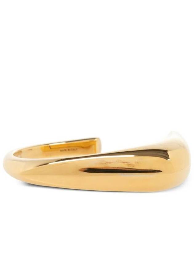 알렉산더 맥퀸 engraved logo cuff bracelet 798910J160T