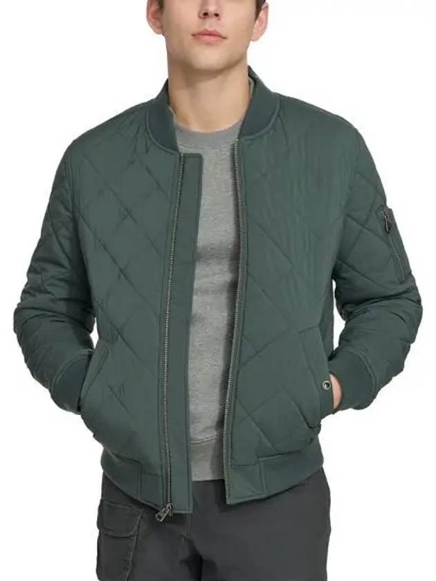 리바이스 맨즈 퀼티드 패션 봄버 패딩 자켓 Urban Chic 블루 9608698