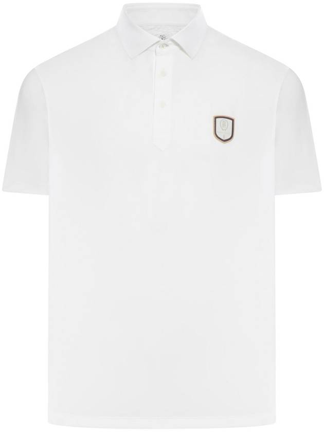 Brunello Cucinelli Logo-Patch Polo Shirt