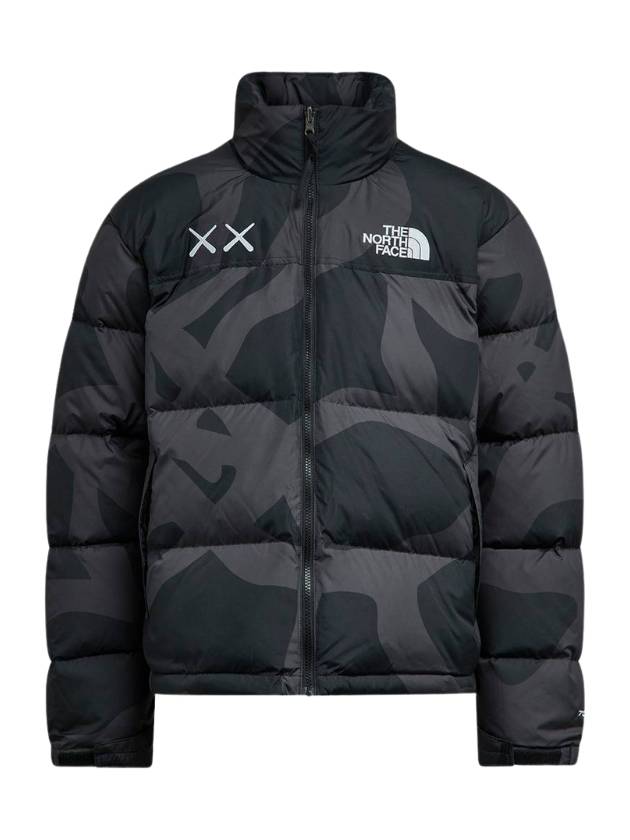 노스페이스 X 카우스 1996 눕시 다운 패딩 자켓 블랙