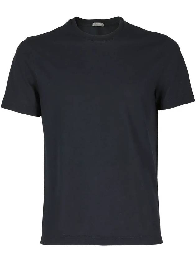 자노네 크루넥 티셔츠 ZG380812597094_Z0542BLUNAVY