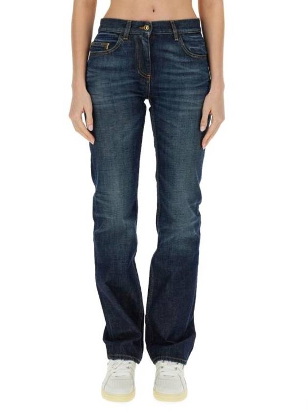 24SS 팜앤젤스 데님 스트레이트 팬츠 PWYB032 R24DEN0024545 BLUE