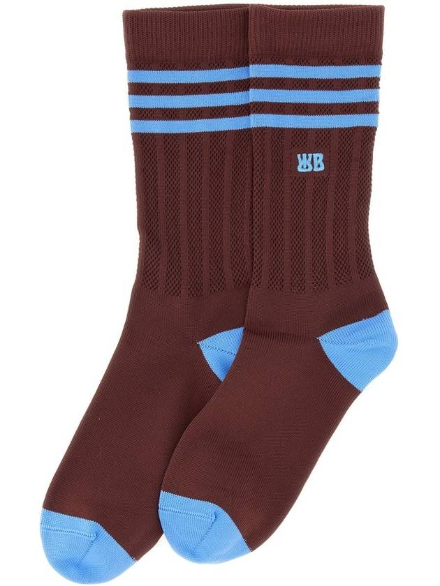 Adidas By Wales Bonner 스트라이프 디테일 양말 Adidas By Wales Bonner Stripe Detailed Socks