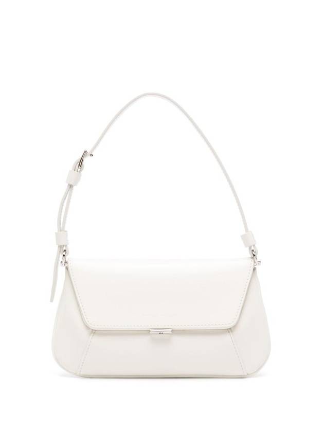 아미나 무아디 여성 AMI MINI LEATHER SHOULDER BAG AMIMINISPAZZOLATOOPTICWHITE