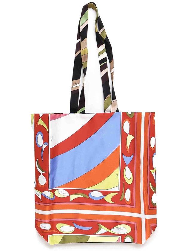Emilio Pucci Gallery Tote Bag In Silk