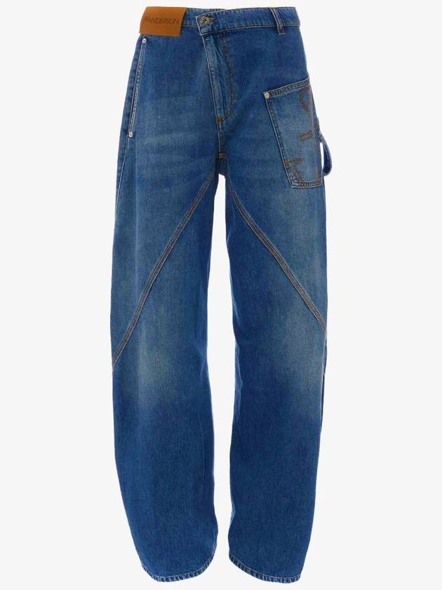 JW Anderson TWISTED WORKWEAR DENIM JEANS