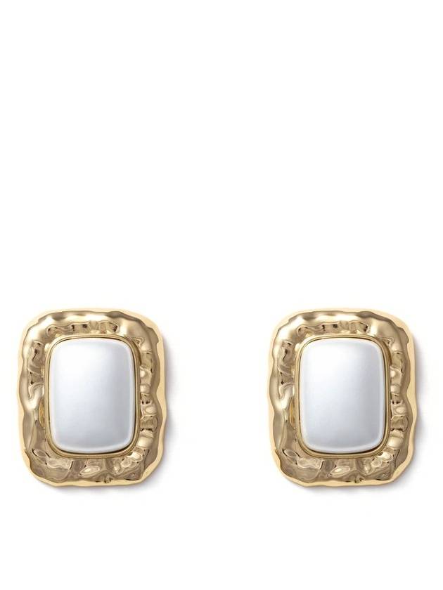 셀프 포트레이트 얼룩덜룩한 장식 귀걸이