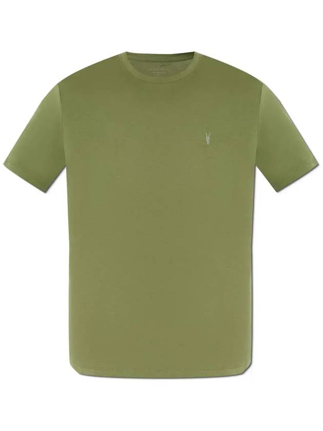 올세인츠 미니멀리스트 크루넥 티셔츠 BRACEM030JB_EDENGREEN