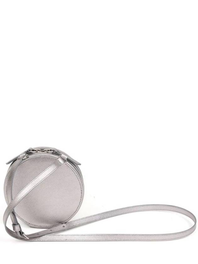 메종마르지엘라 서클 미니 레더 토트 백 실버