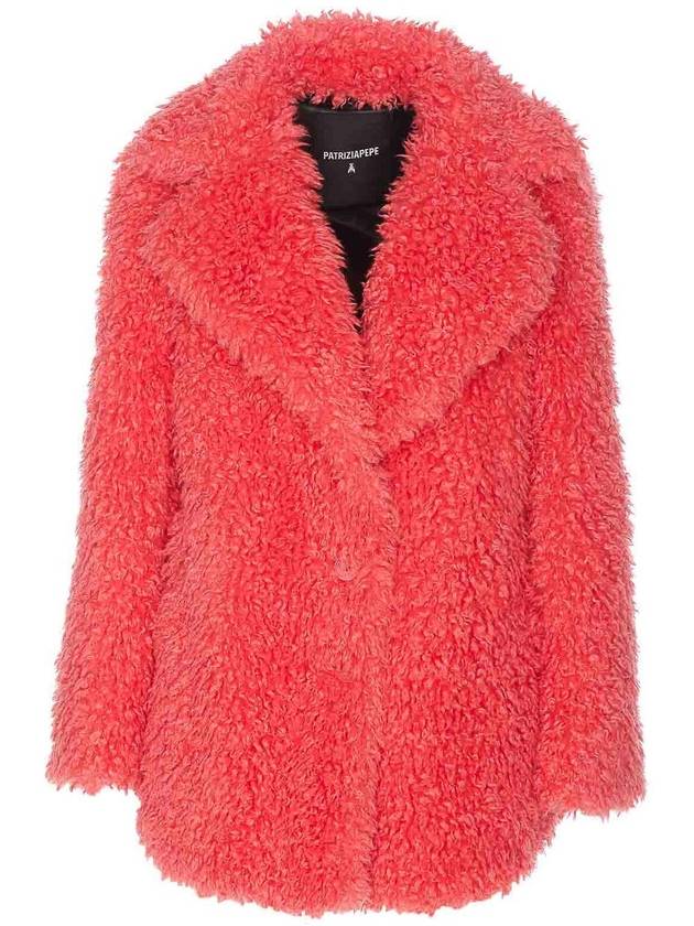 Patrizia Pepe Faux Fur Jacket