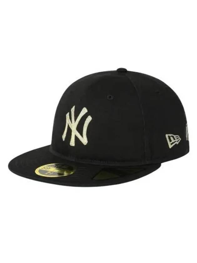 디스이즈네버댓 x 뉴에라 x MLB 뉴욕 양키스 59피프티 레트로 크라운 캡 블랙 Thisisneverthat x New Era x MLB New York Yankees 59Fifty Retro Crown Cap Black