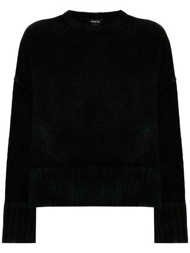 Avant Toi Wool Adn Cashmere Blend Crewneck Sweater