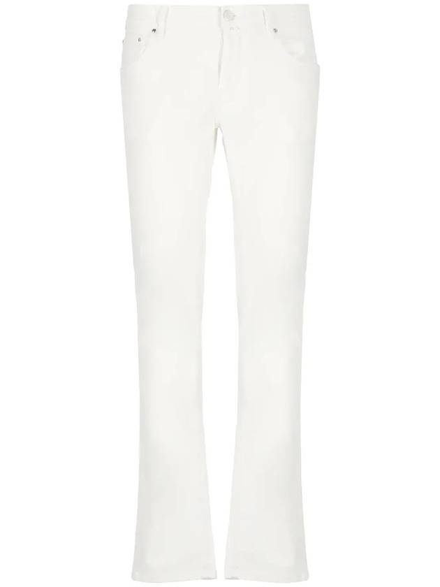 Jacob Cohen 로고 패치 슬림핏 팬츠 QE006036P3732_A00