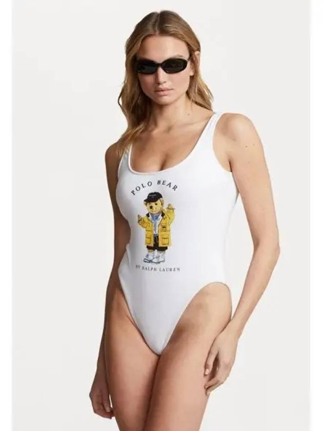 폴로 랄프로렌 TERRY 베어 수영복 화이트 519708