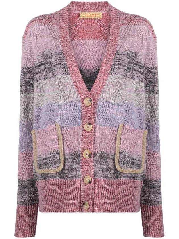 Cormio Renato V 넥 카디건 RENATO_PINK