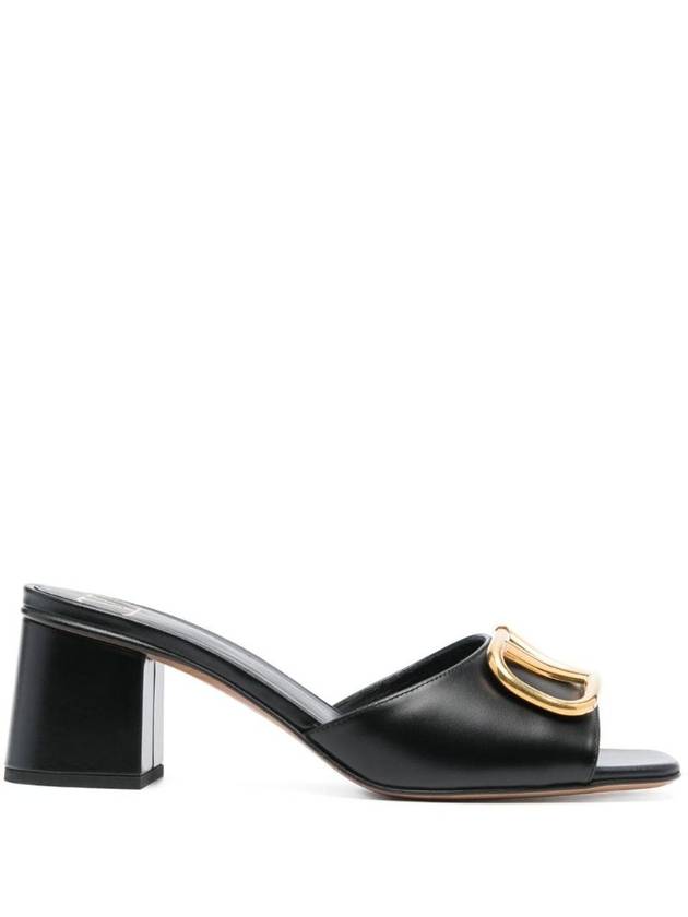 발렌티노 가라바니 여성 VLOGO SIGNATURE LEATHER MULES WS0HA6DSH0NO