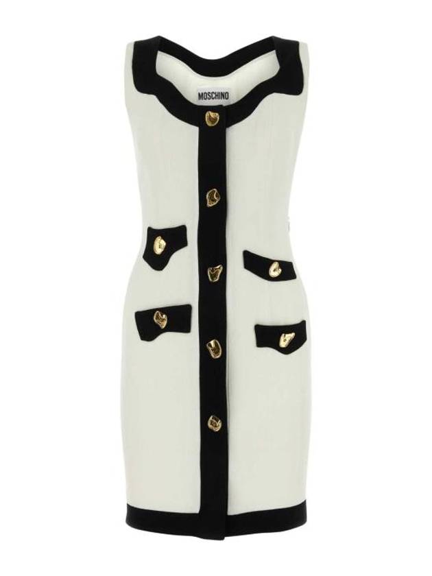 23FW 모스키노 숏 원피스 04485417 A1002 Multicoloured