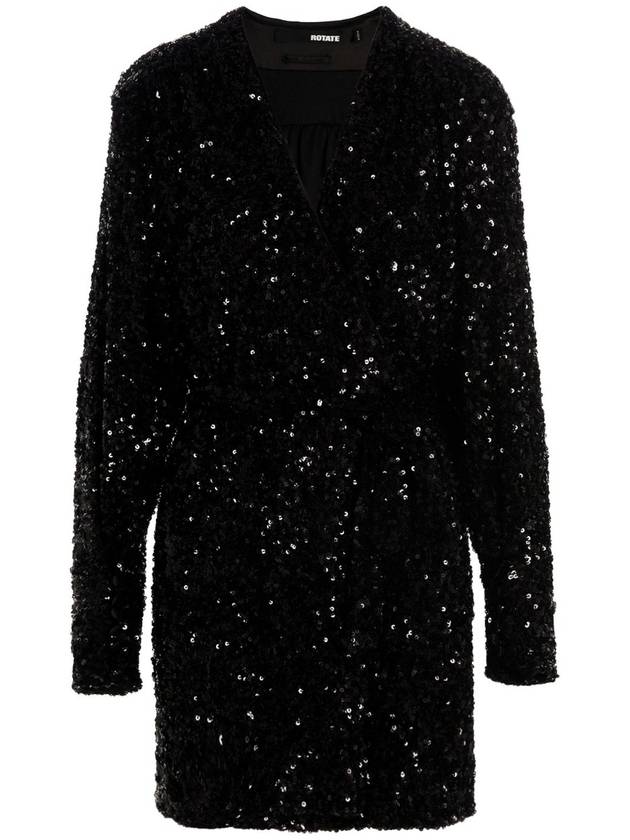 ROTATE BIRGER CHRISTENSEN 스팽글 미니드레스 RT2292194004