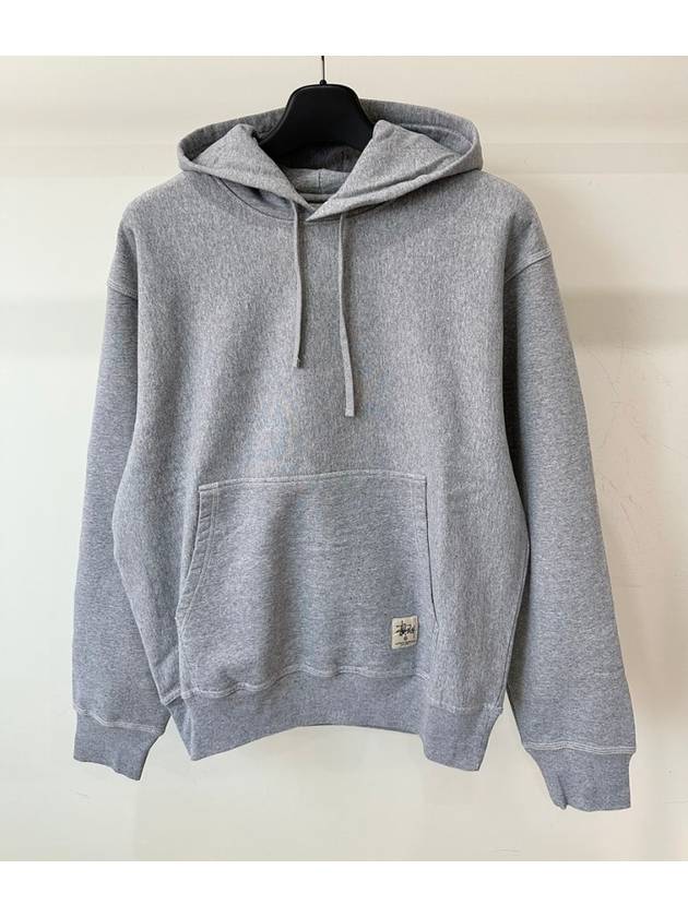 스투시 CONTRAST STITCH 후드 맨투맨 118459 그레이 M L XL