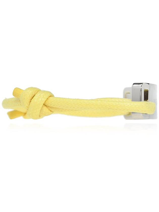 1017 ALYX 9SM 로고 플라크 매듭 디테일 브레이슬릿 1017 ALYX 9SM Logo Plaque Knot Detailed Bracelet