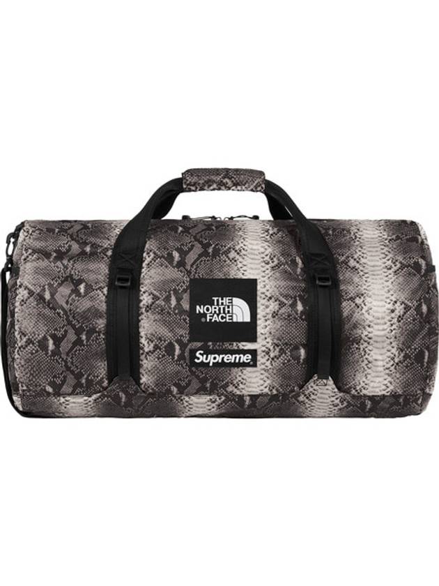 18SS 슈프림 x 노스페이스 스네이크스킨 플라이웨이트 더플백 블랙 Supreme x The North Face Snakeskin Flyweight Duffle Bag Black